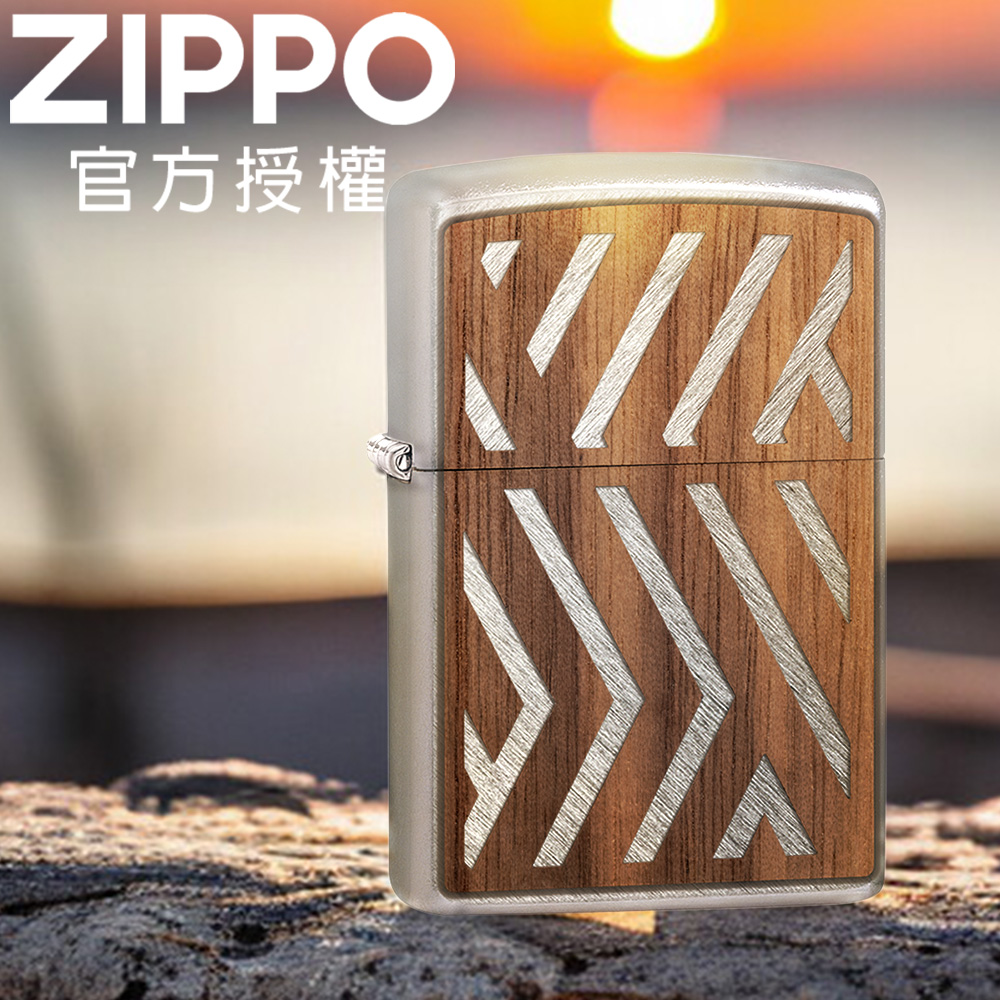 Zippo 【官方授權店】WOODCHUCK SWEEP防風打火機