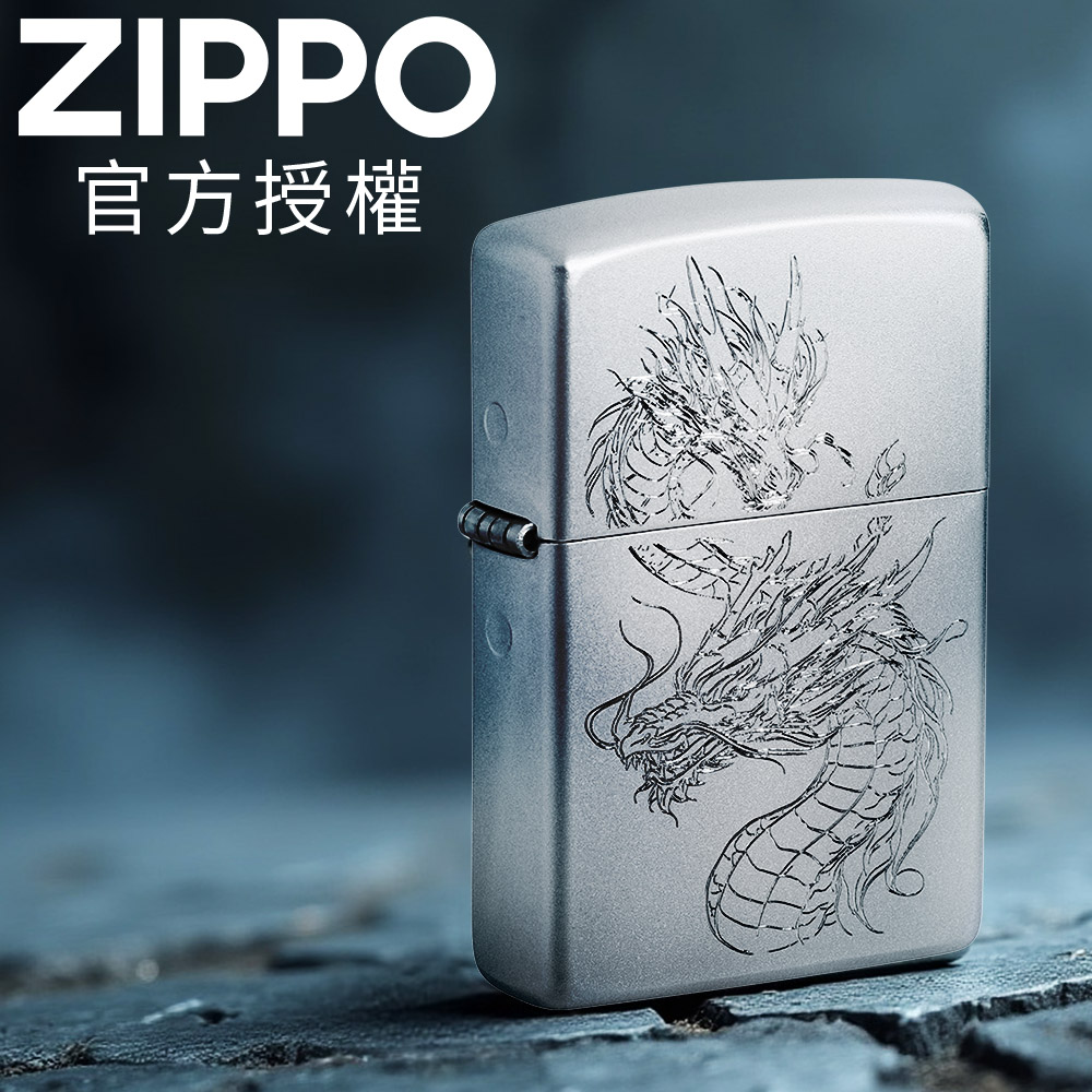 Zippo 【官方授權店】2025 PF.Dragon Design 2025年銀龍之魂防風打火機