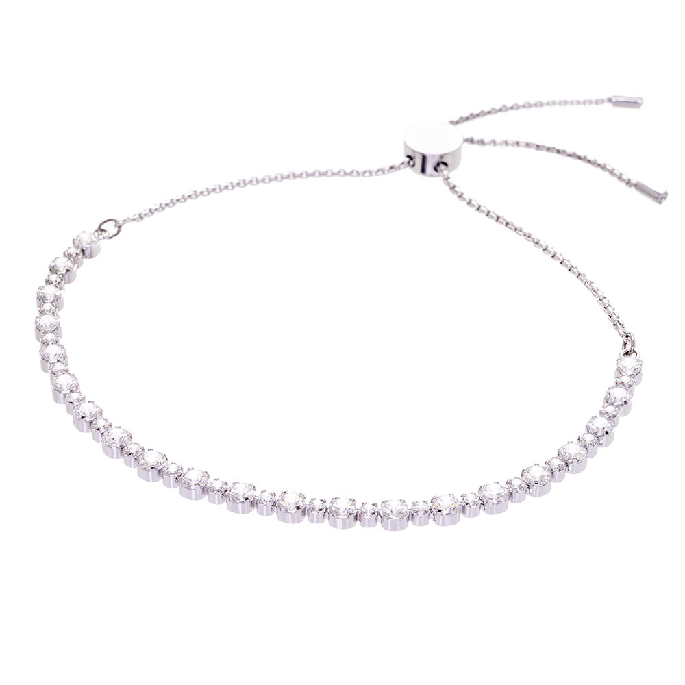 SWAROVSKI 施華洛世奇 SUBTLE銀色手鏈