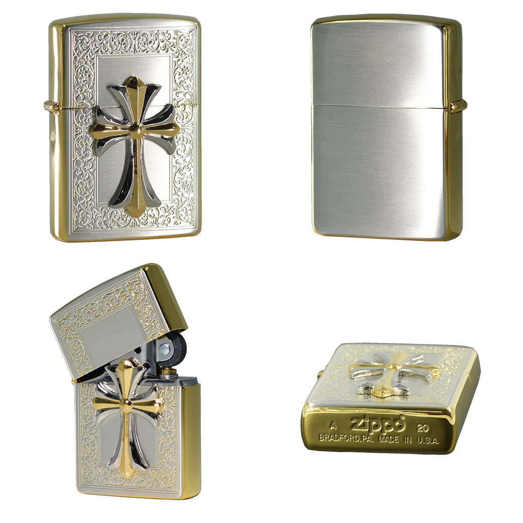 2021秋冬新作】【2021秋冬新作】ZIPPO STERLING SILVER Silver Cross