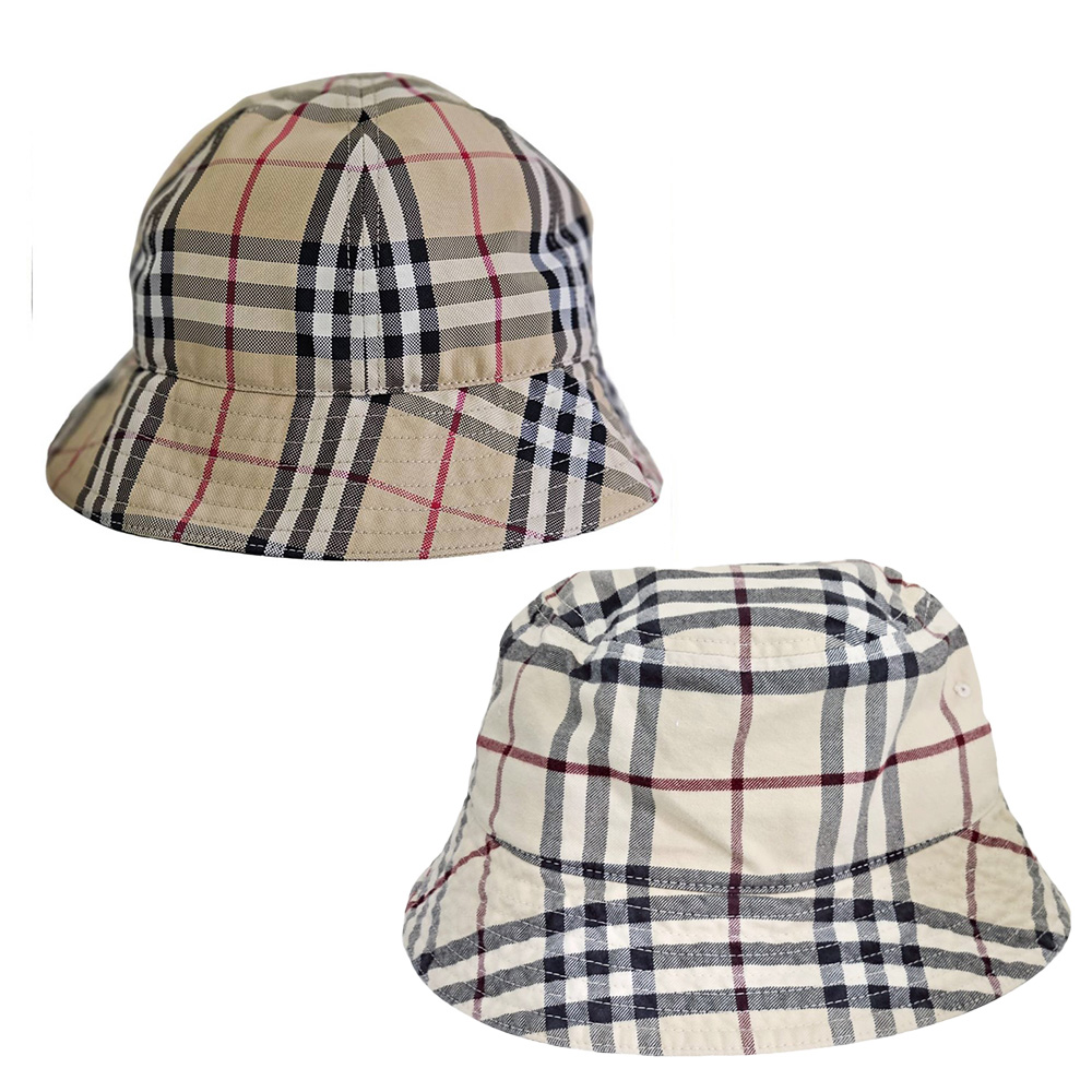 BURBERRY 巴寶莉 Vintage 經典格紋漁夫帽