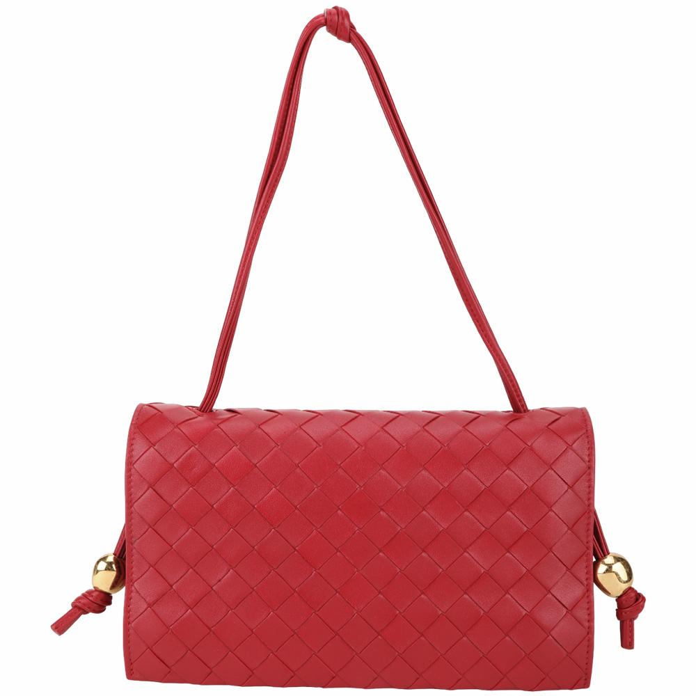 BOTTEGA VENETA ストラップ トリオ ポーチ ☆ボッテガヴェネタ ブラウン ストラップ トリオ ポーチ