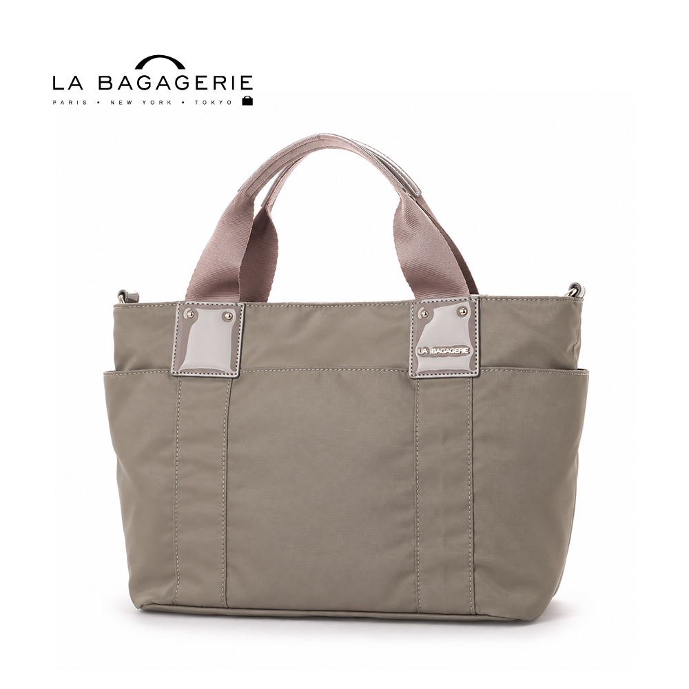 LA BAGAGERIE 防潑水兩用托特包(灰)