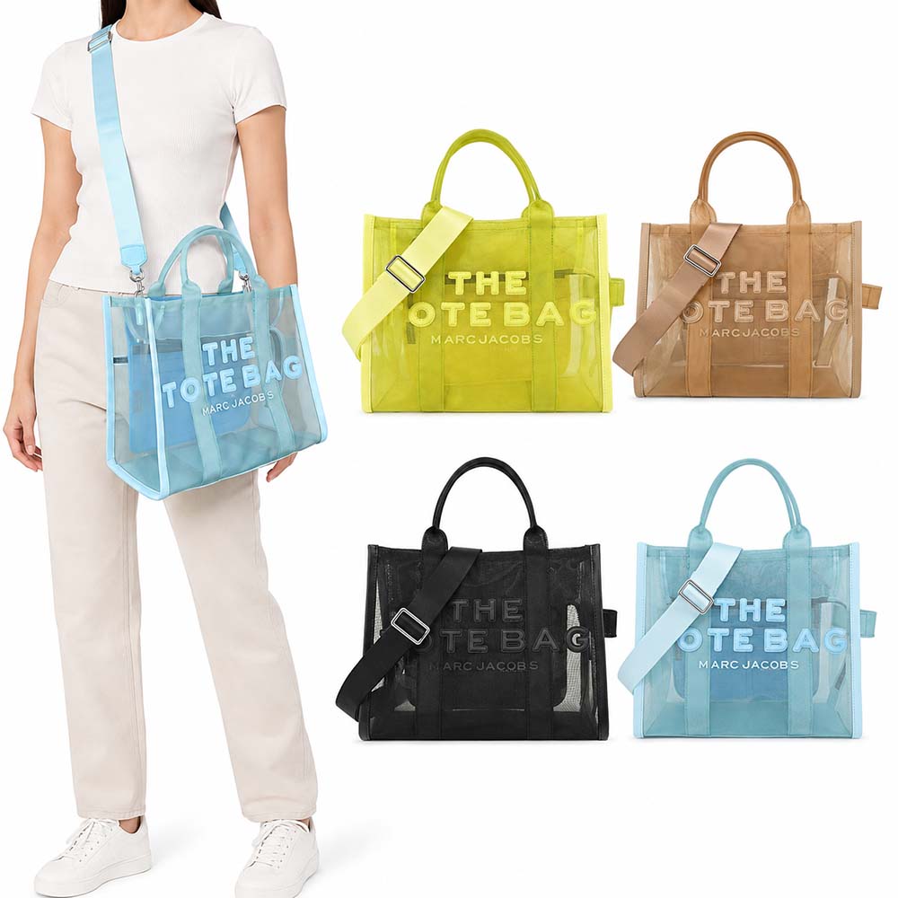 MARC JACOBS MESH TOTE網紗馬卡龍兩用托特包(小/多色選)