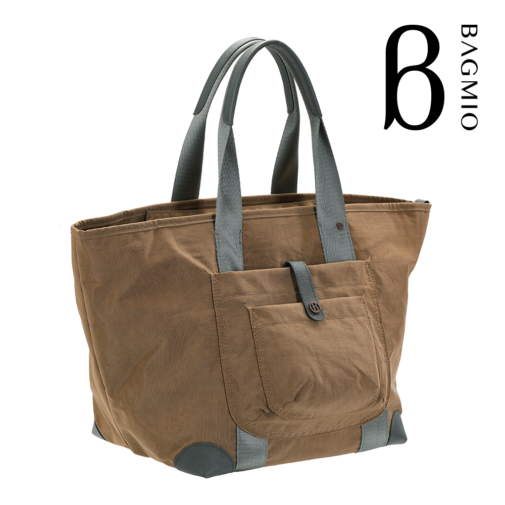 BAGMIO 我的包 SOCRATES 2 in1 托特包 - 茶金 (附背帶)