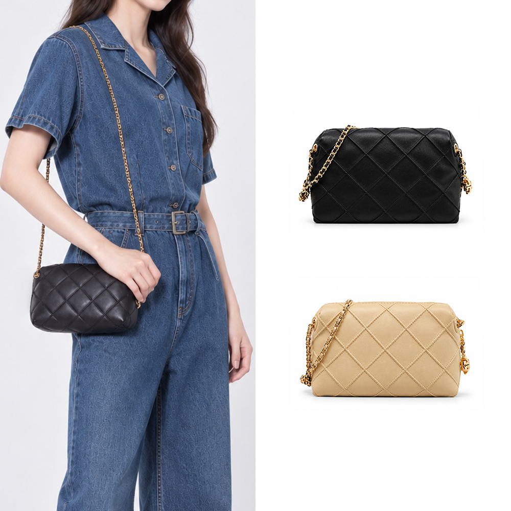 TORY BURCH Fleming Soft復古鏈帶斜背包(多色選)