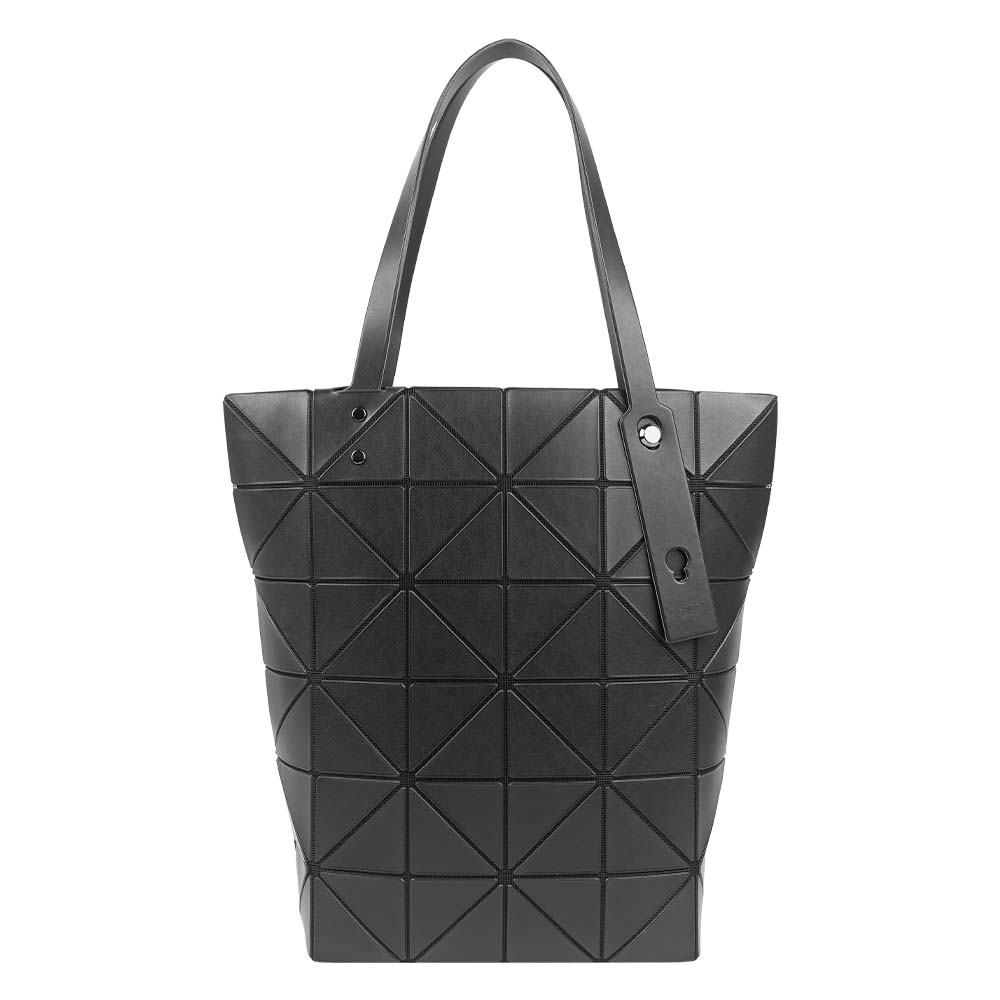 Issey Miyake 三宅一生 BAO BAO Blocky 霧面拉鍊托特包(消光黑)