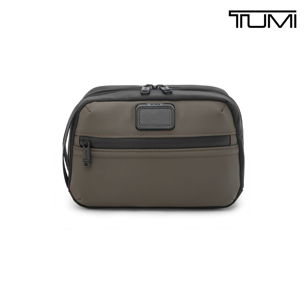 TUMI Alpha Bravo Response 旅行收納盥洗包/化妝包 - 大地棕