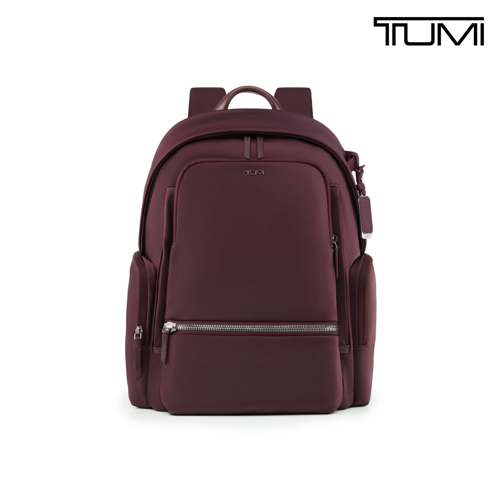 TUMI Voyageur Celina 15 吋筆電都會時尚後背包 - 玫瑰木