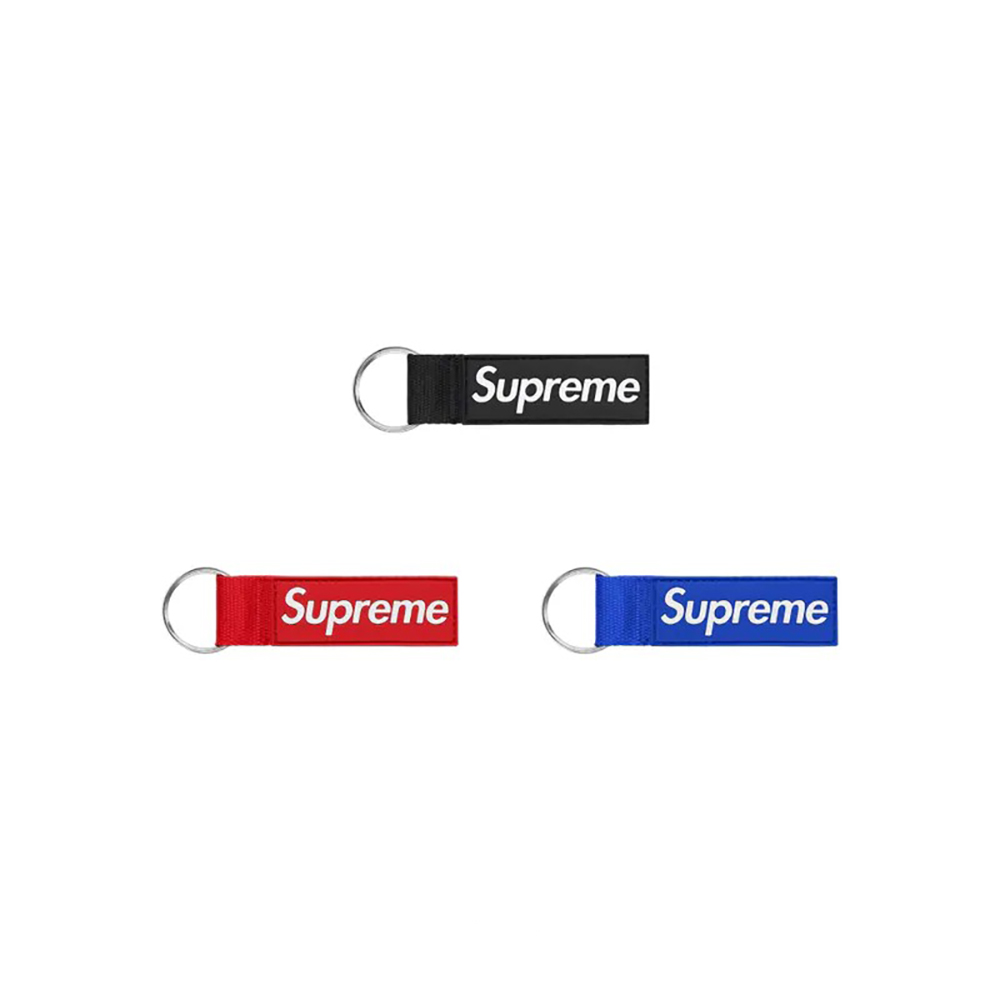 Supreme SS26 Week16 Webbing Keychain 鑰匙圈 三色 Supreme鑰匙圈
