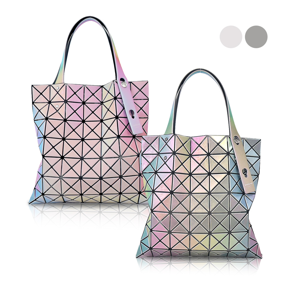 Issey Miyake 三宅一生 BAOBAO PRISM 7×7色彩錯覺手提袋(任選)