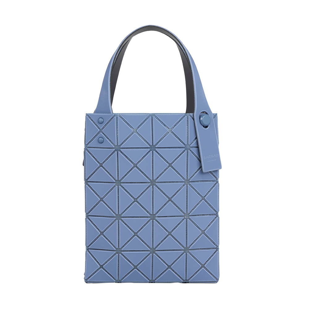 Issey Miyake 三宅一生 BAO BAO Prism Plus 5X4 霧面迷你手提包(灰藍色)