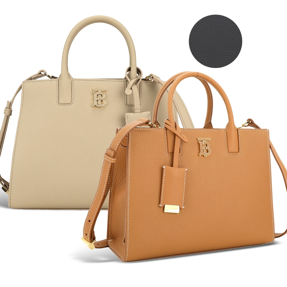 BURBERRY 巴寶莉 Frances [專櫃$85000] 牛皮兩用托特包-3色