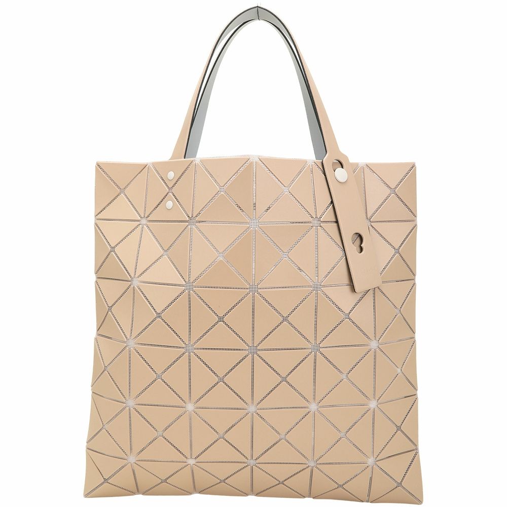 Issey Miyake 三宅一生 BAOBAO LUCENT MATTE 8x8 霧面幾何手提托特包(黑色)