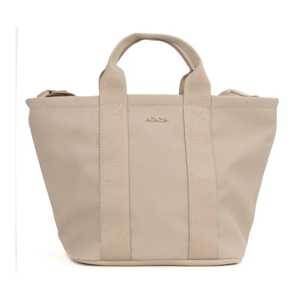 Acacia 米白色 托特包 米白色女包包
