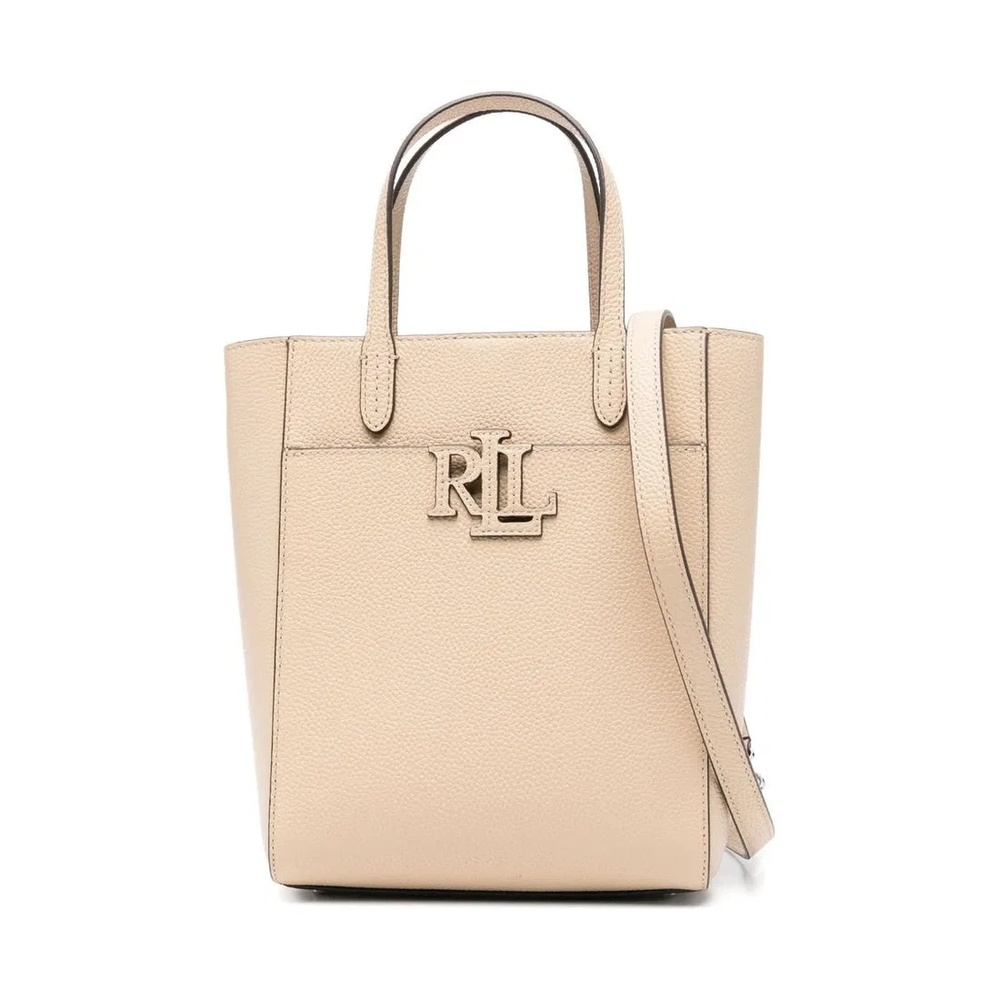 Ralph Lauren CMRYN SM SHP 托特包 小號 米白色女包包