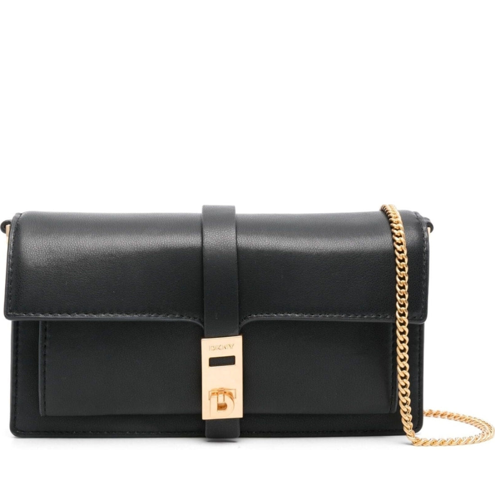 DKNY ALORA 手拿包 黑色女包包