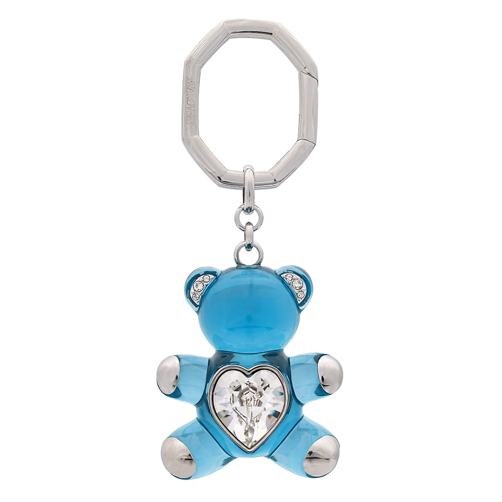 SWAROVSKI 施華洛世奇 藍色TEDDY熊鑰匙扣 5733826