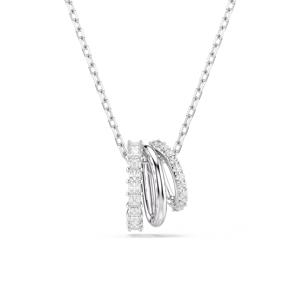SWAROVSKI 施華洛世奇 Hyperbola 幾何閃耀水晶項鍊