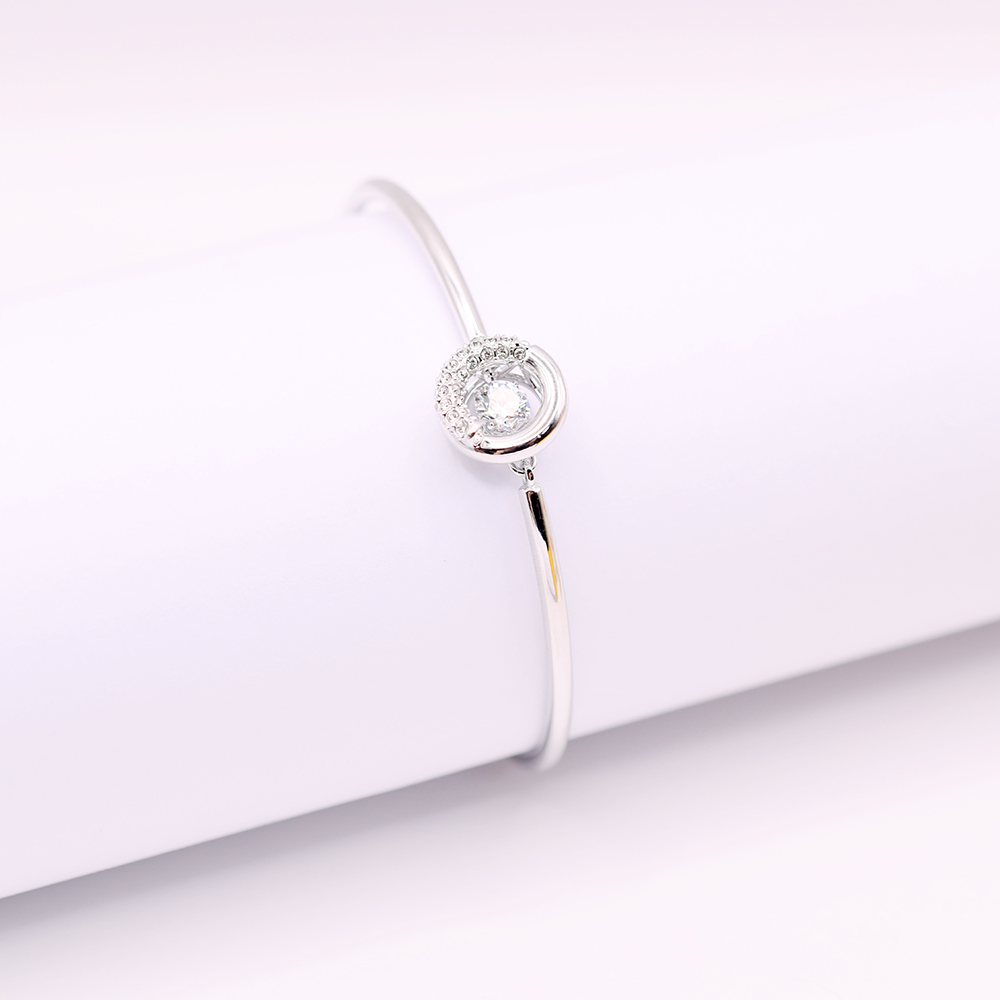 SWAROVSKI 施華洛世奇 Dextera 手鏈 鍍白金色