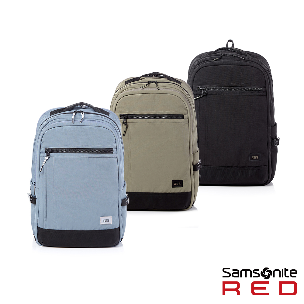 Samsonite RED 新秀麗 MARSTON 2 輕量尼龍大容量多功能筆電後背包/雙肩包/通勤包/電腦包15吋(多色可選)