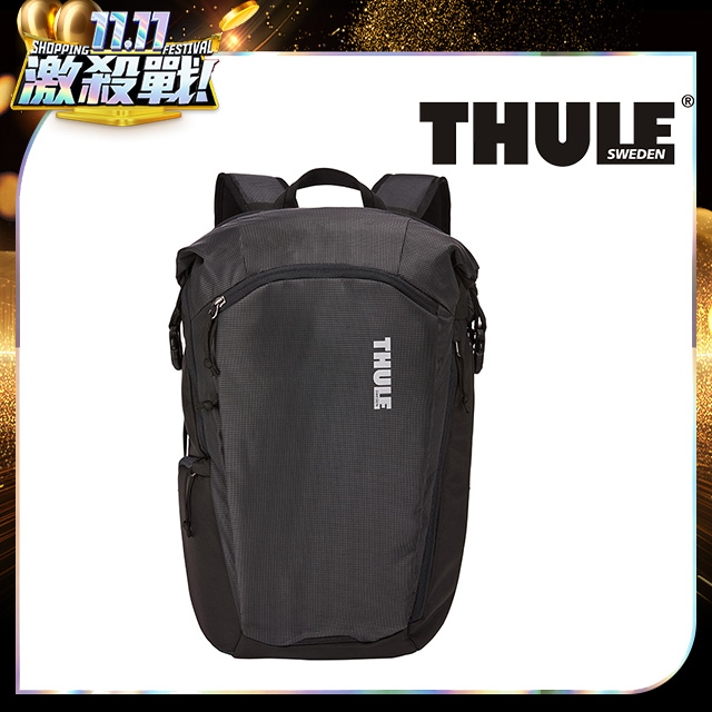 Thule EnRoute Large TECB-125 Sac à Dos Photo - Protection Reflex, Ordinateur 15.6" Et Drone