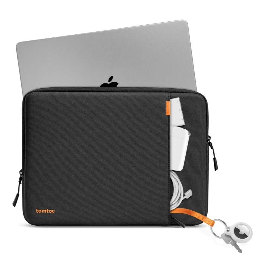 Tomtoc 360°完全防護 ,黑 適用於15.6吋筆記型電腦