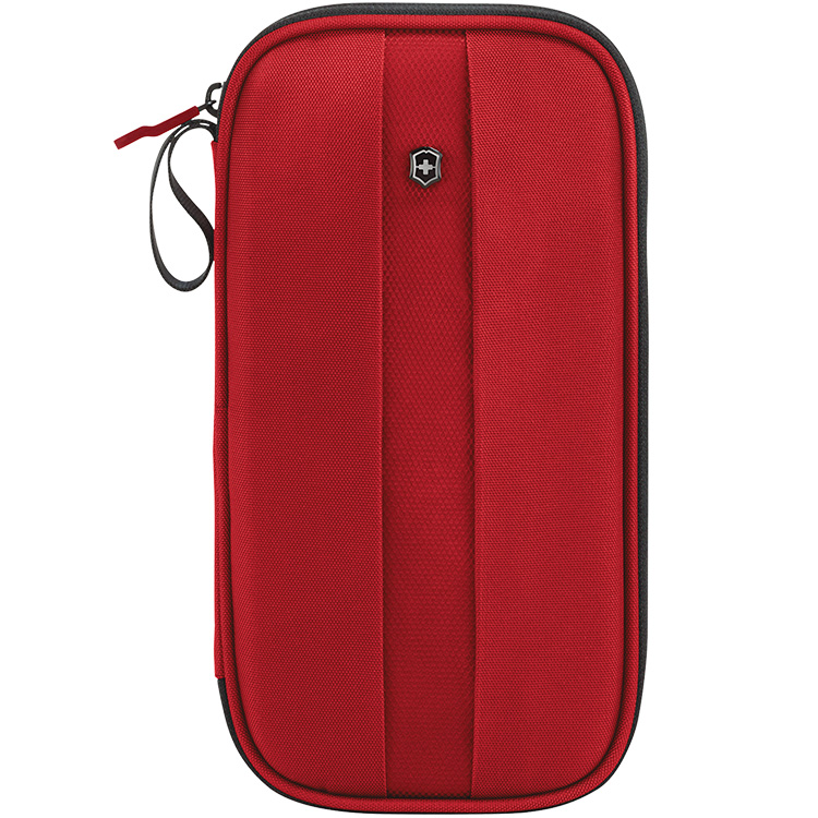 VICTORINOX 瑞士維氏 TA4.0 尼龍證件包-紅 (31172803)