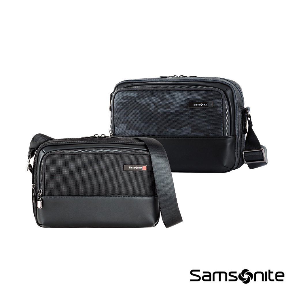 Samsonite 新秀麗 SEFTON 商務休閒輕量多層斜背包/側背包/斜肩包/單肩包/肩背包(多色可選)