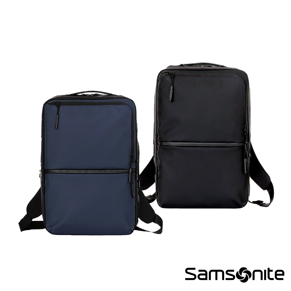 Samsonite 新秀麗 SUB-LIM 商務防水防刮面料背提兩用筆電後背包/電腦包/手提包/公事包14吋(多色可選)
