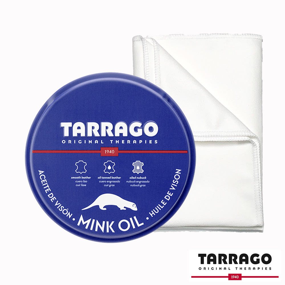 TARRAGO 塔洛革 亮光貂油附超細纖維布