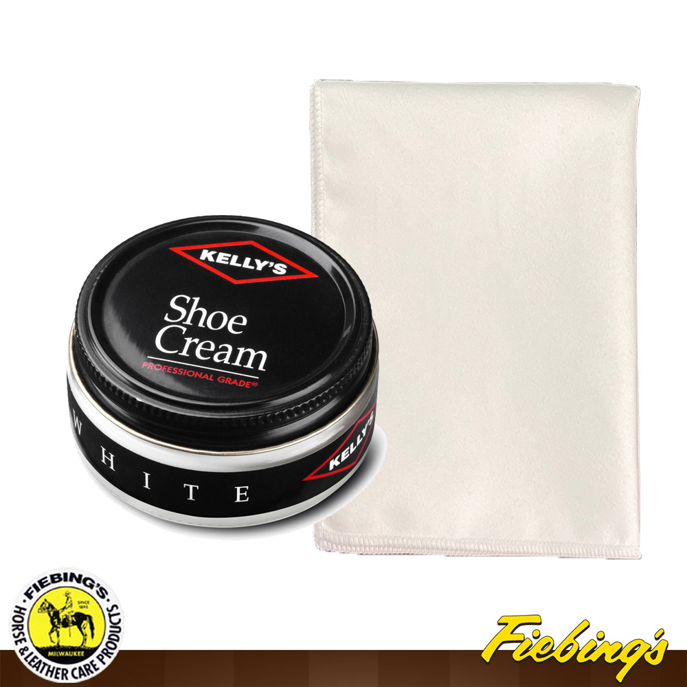 FIEBING 菲繽 美國凱立KELLY 108專業鞋膏 附超細纖維拋光布 補色 皮革保養 光澤 修復