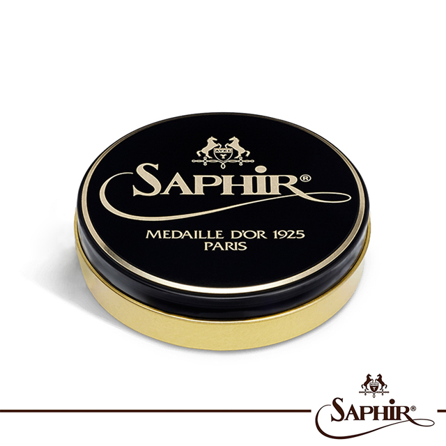 SAPHIR 莎菲爾 【金質】皮革鏡面亮光蠟(大)