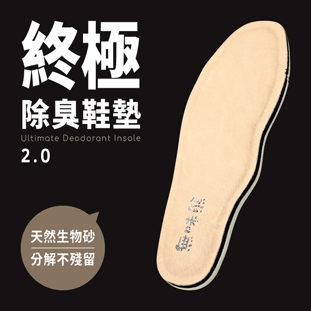 無味熊 日本生物砂終極抗菌抗霉除臭透氣鞋墊3入(預防香港腳抑制黴菌吸汗透氣除臭)