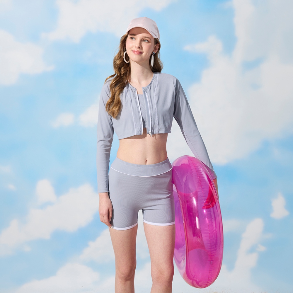 SAIN SOU 聖手牌 三件式女泳裝 A932683 (M-L) (面料限定-本款不再追加製作) (水陸兩用)