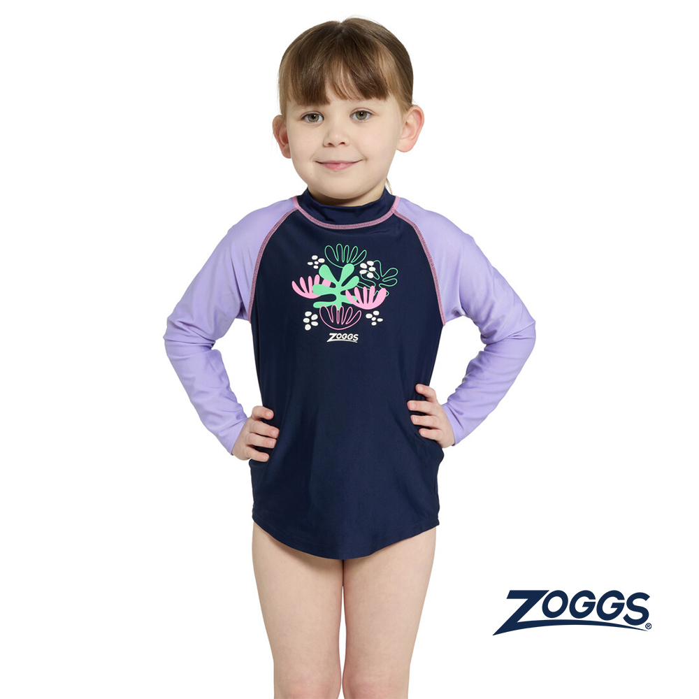 ZOGGS 幼童《珊瑚糖果》環保長袖防曬衣