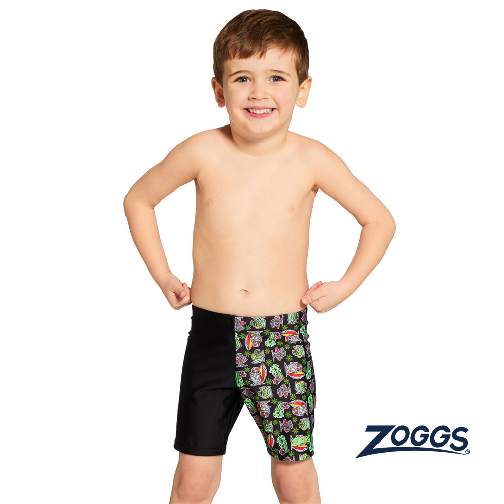 ZOGGS 幼童《鰭齒小怪》五分泳褲