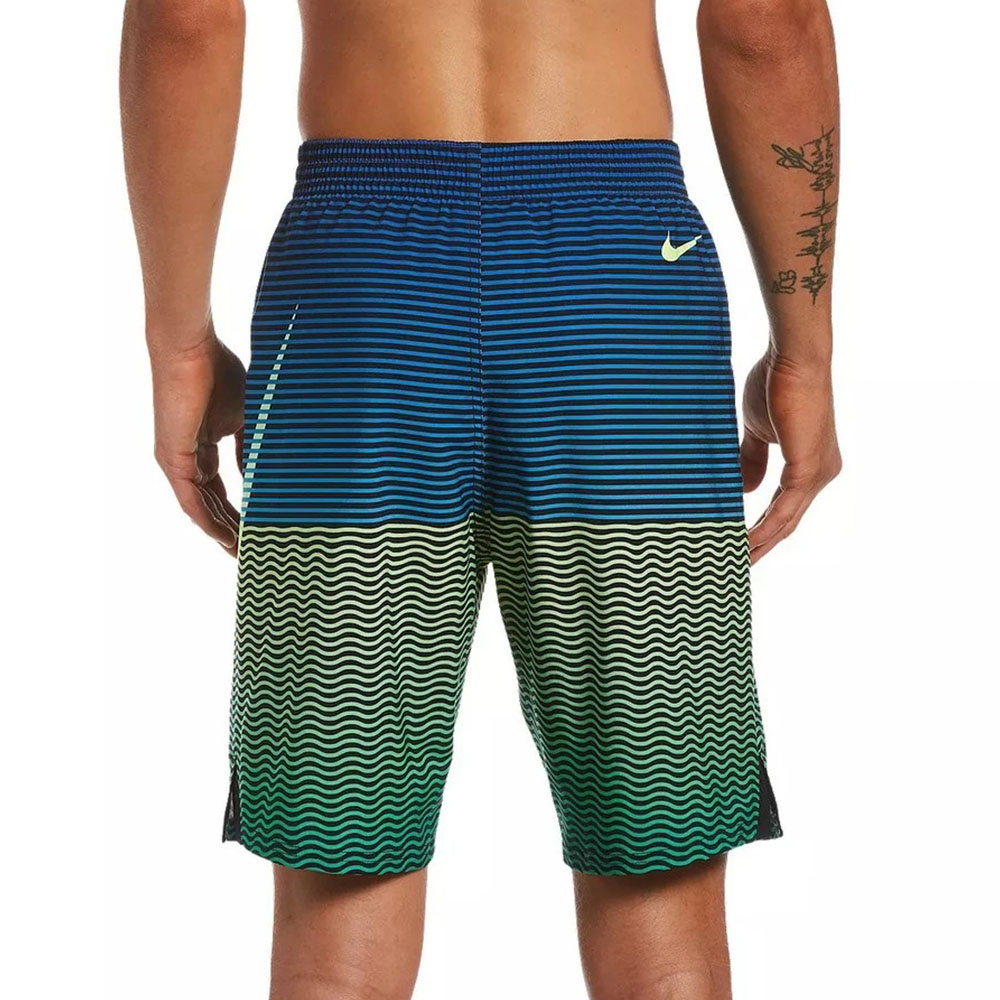 NIKE 耐吉 HORIZON 成人男性九吋海灘褲 幻象藍 NESSB508-387