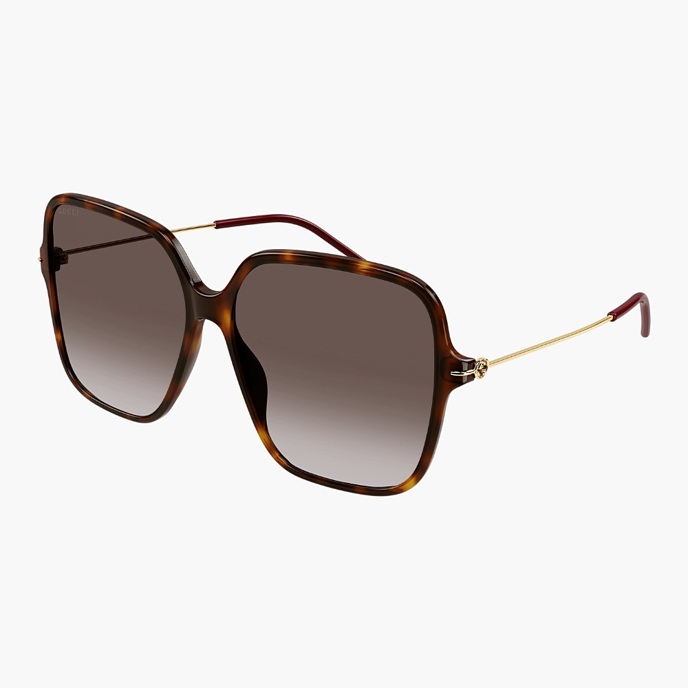 GUCCI 古馳 方形太陽眼鏡(GG1267SA-002 GG LOGO系列)