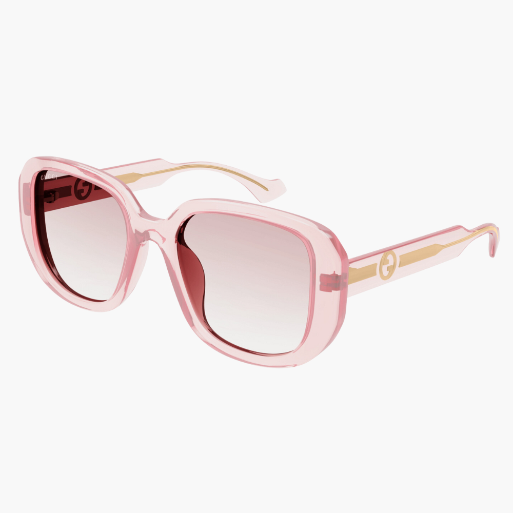 GUCCI 古馳 復古方形膠框太陽眼鏡(GG1557SK-003 GG LOGO系列)