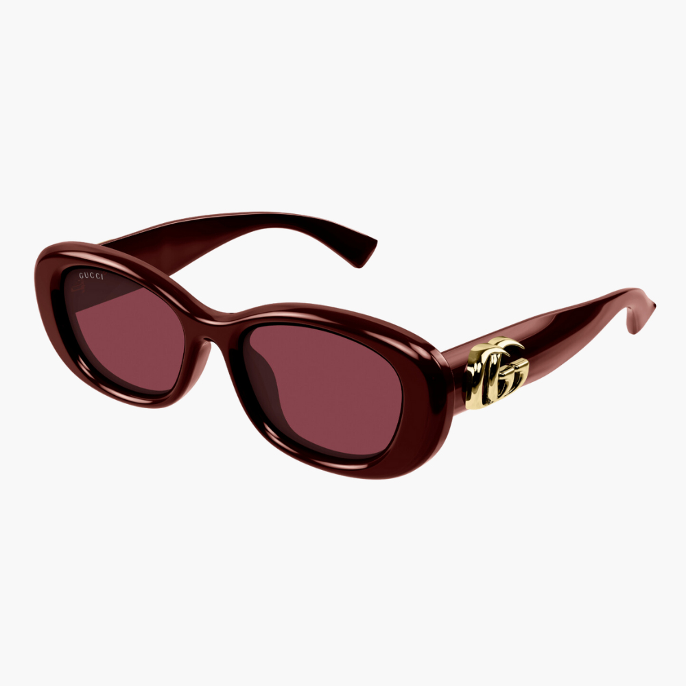 GUCCI 古馳方形金屬太陽眼鏡(GG1829SK-003 GG LOGO 系列) - PChome 24h購物