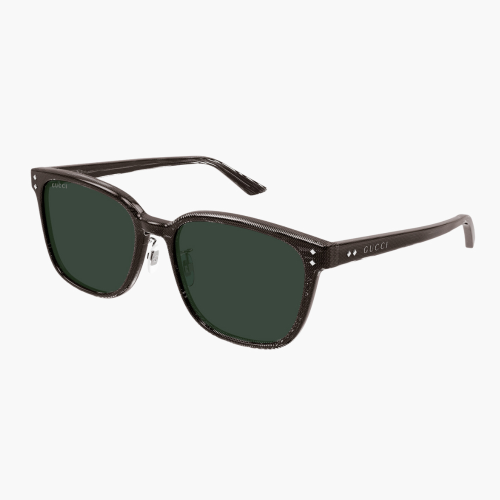 GUCCI 古馳 方形金屬太陽眼鏡(GG1896SK-003 RIVETS 系列)