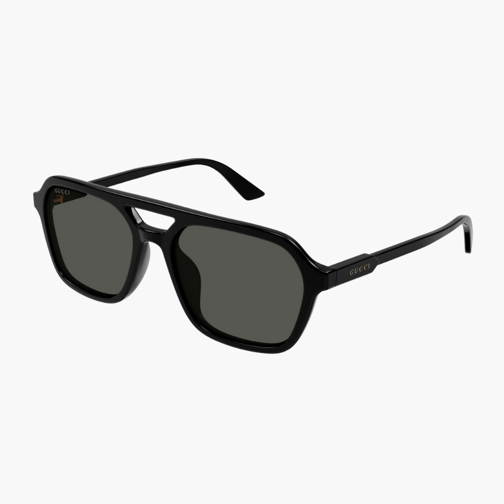 GUCCI 古馳 方形金屬太陽眼鏡(GG1823SA-003 LETTERING 系列)