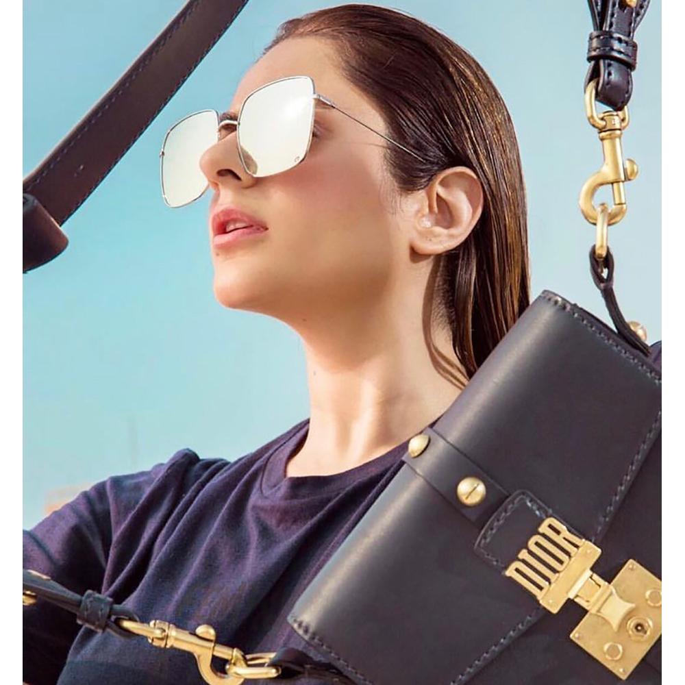 Dior 迪奧 水銀面 太陽眼鏡(金色)STELLAIRE1