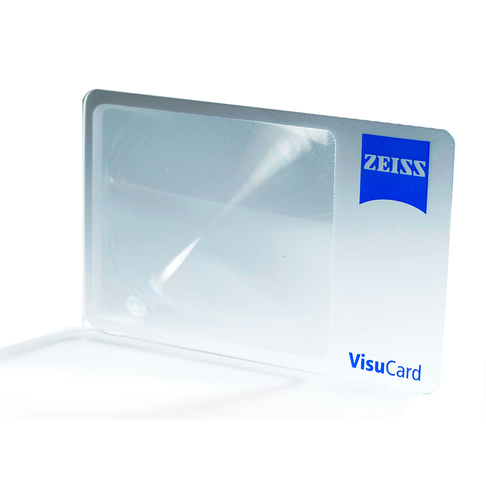 ZEISS 蔡司 德國世界頂級 6.5D VisuCard 名片型放大鏡