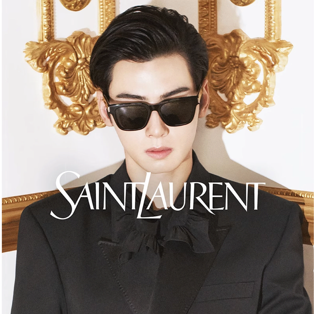 YSL 聖羅蘭 方形膠框太陽眼鏡(SL 790/F-001)