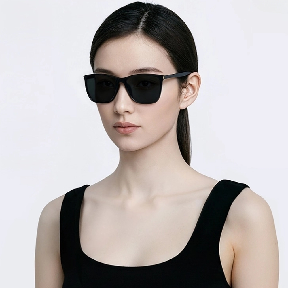 YSL 聖羅蘭 方形膠框太陽眼鏡(SL 851/K-001)