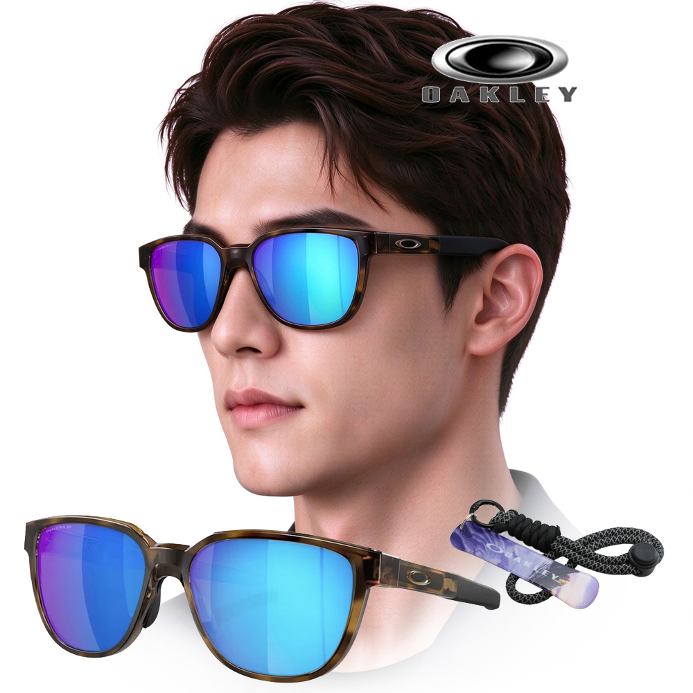 OAKLEY 奧克利 Actuator A 亞洲版 偏光太陽眼鏡 OO9250A 04 玳瑁色框藍水銀偏光鏡片 公司貨