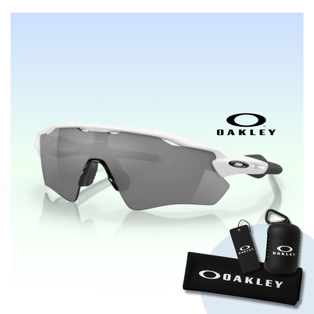 OAKLEY 奧克利 Radar ev path 運動偏光太陽眼鏡(OO9208-94 Prizm black 偏光鏡片)