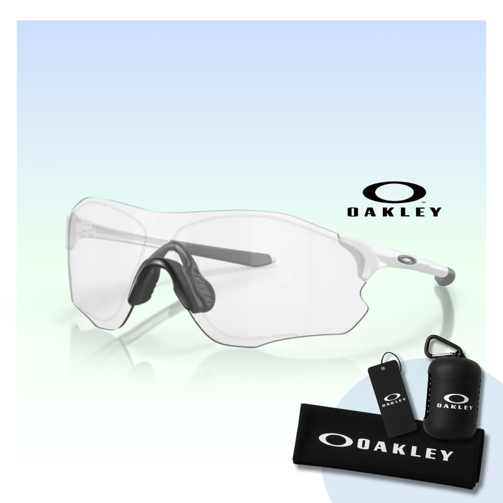 OAKLEY 奧克利 Evzero path 亞洲版 運動變色太陽眼鏡(OO9313-06 變色鏡片)